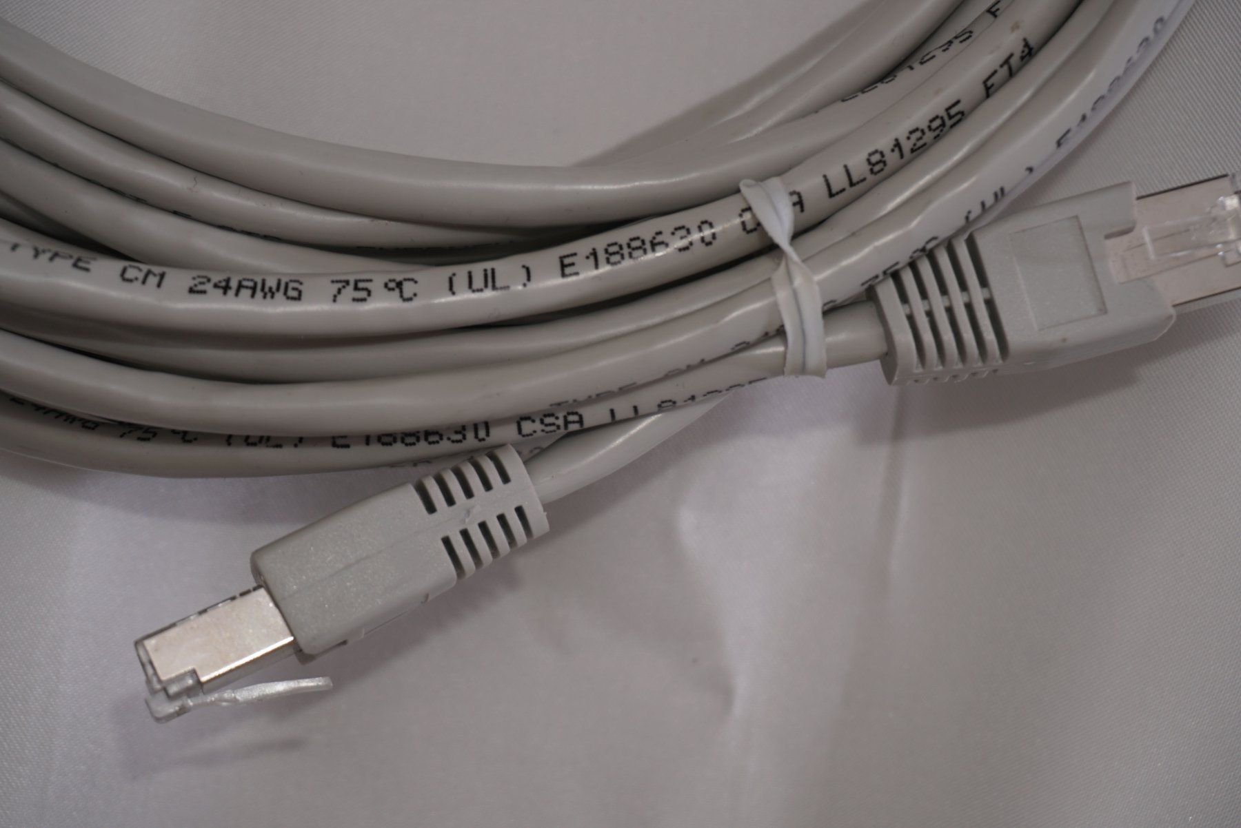 Cavi: LAN-Kabel, Netzwerkkabel 30m +10m – Usato da St. Gallen venduto da Acer0110 2