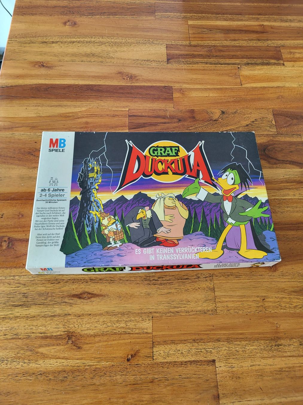 Giochi: Brettspiel Graf Duckula MB Spiele 1990 – Usato da Niederhelfenschwil venduto da Bruce019