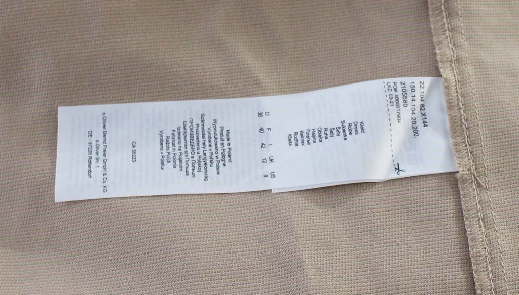 S.Oliver Vestiti: s.Oliver Kleid Gr. 38 – Nuovo (secondo la descrizione) da Belp venduto da caramel-secondhand 5