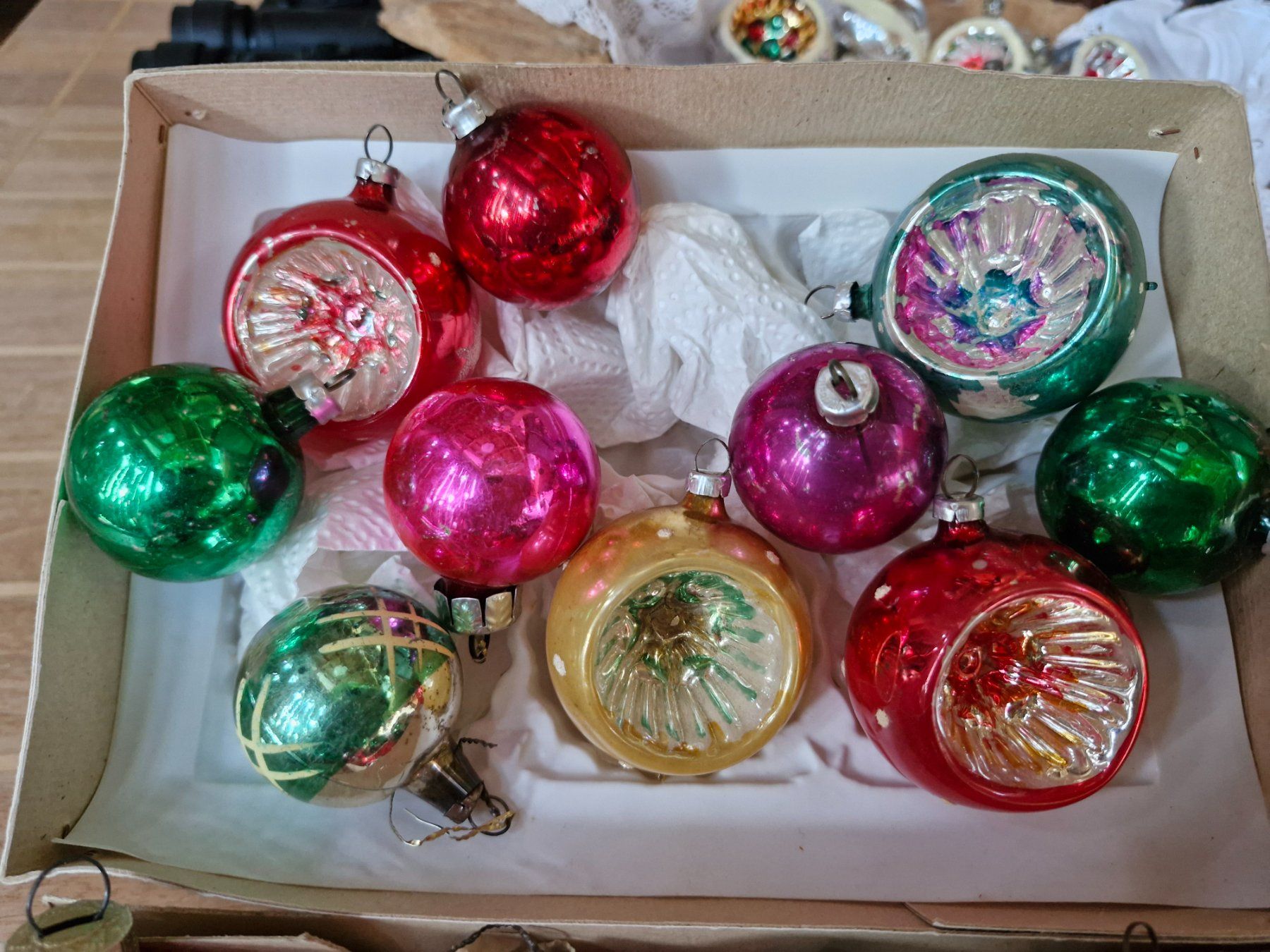 Toutes les décorations: alter Christbaumschmuck – D'occasion à Guarda par rue_bpd7 1
