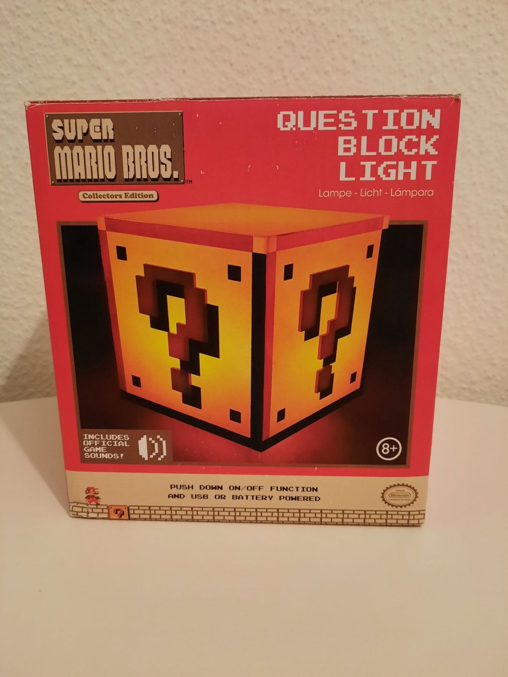 Lampen: Super Mario Bros Question Block Light – Gebraucht aus Münchenstein von 2DGames 2