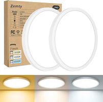 LED Deckenleuchten Deckenlampen 2er Set 15W 1800 lm Ø18cm