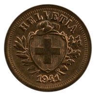 Schweiz / Suisse - 1 Rappen - 1941  STGL