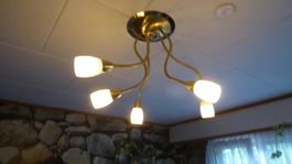 sehr schöne Vintage Paul Neuhhaus Deckenlampe 60 Jahre