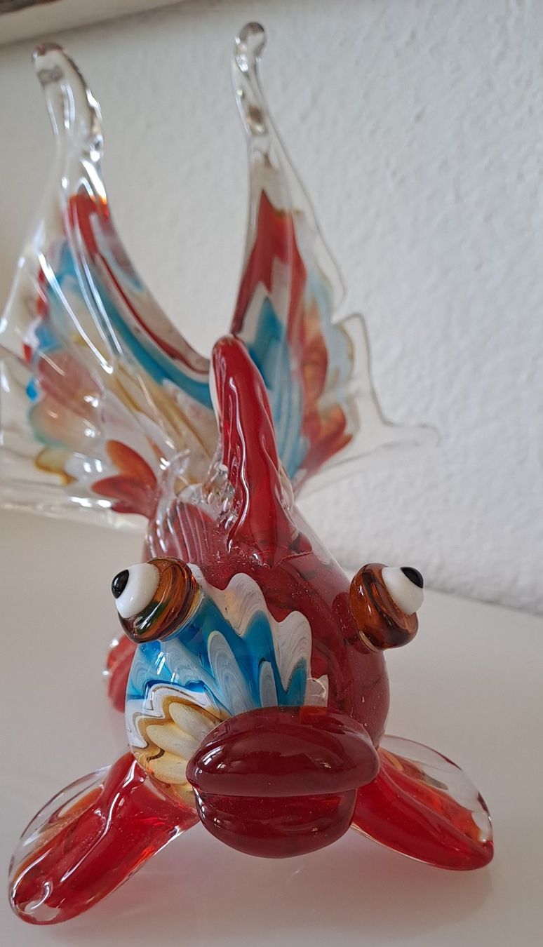 Murano Statuette: Wunderschöner Fisch aus Muranoglas – Usato da Wallisellen venduto da monbijoux009 1