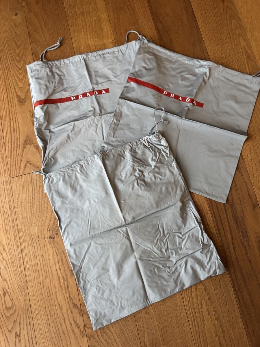 Prada Borse: Prada Dust Bags, Authentic - set of 3 – Usato da Andermatt venduto da stark19 1