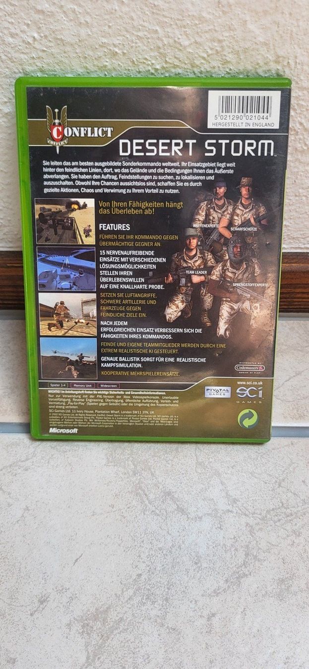 Microsoft Giochi: Xbox - Conflict Desert Storm – Usato da Münsingen venduto da Heroism2010 1