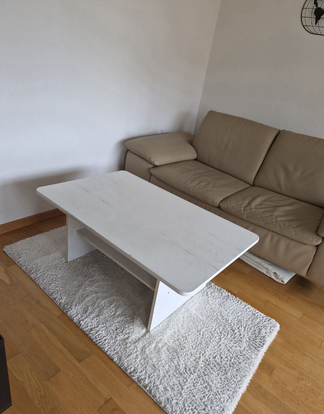 Tavoli: Table basse blanche en bois – Usato da Biel/Bienne venduto da bastienb01