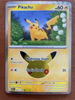 Pokemon Pikachu 30 Jahre (Versand gratis)