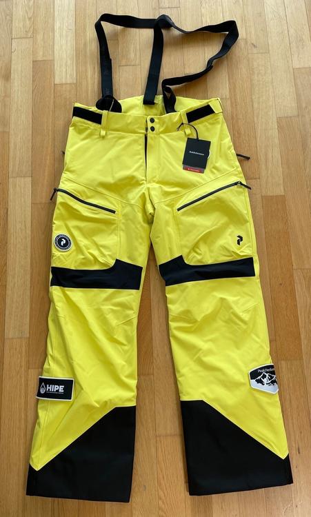 Peak performance Vertixs 2L Patch Pants Yellow