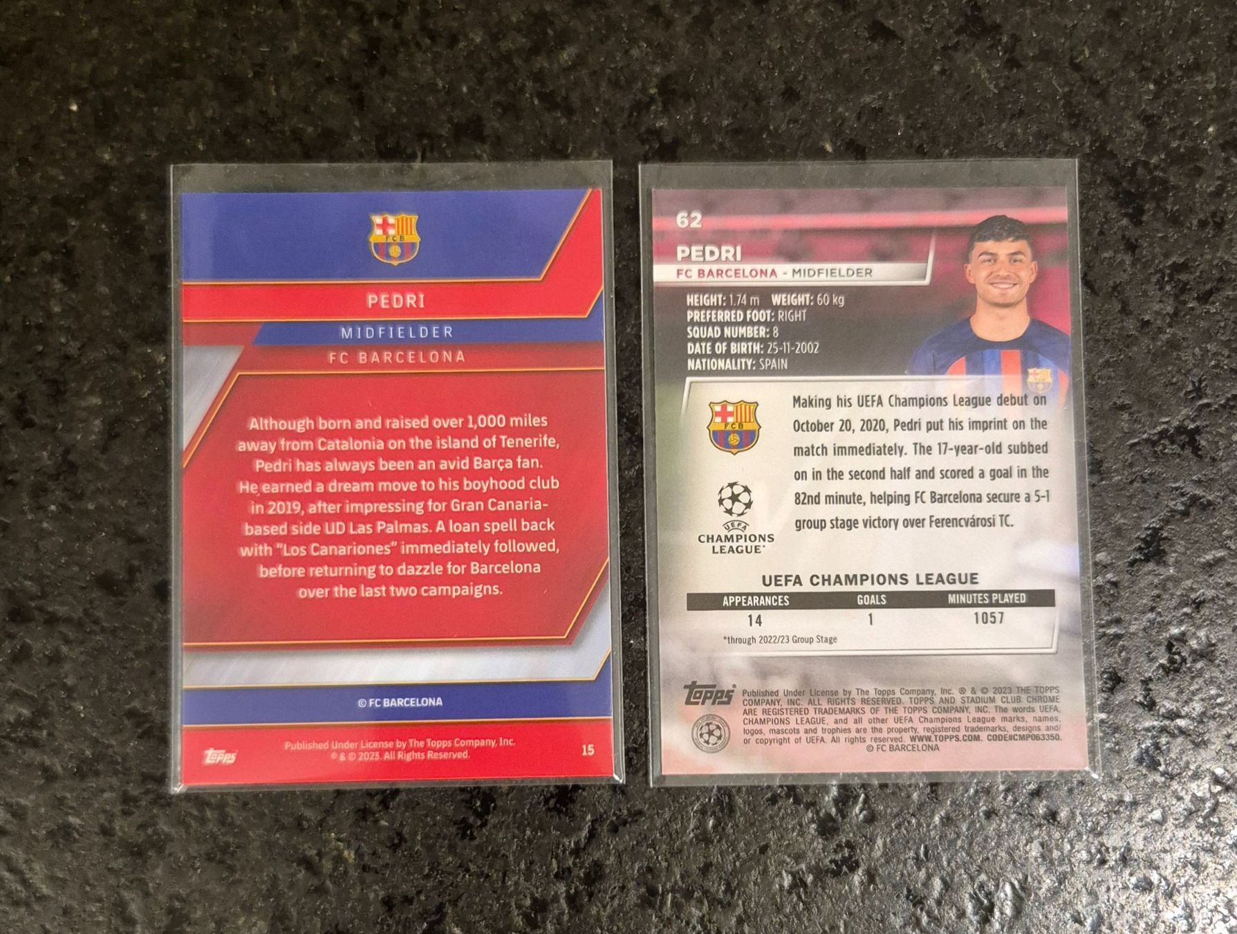 Topps Sammelbilder & Trading cards: Pedri - Barcelona - Topps – Neu (gemäss Beschreibung) aus Burg AG von Danoe 1