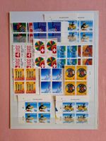 2 Albumseiten frankaturgültige Marken 1989 - 2001 CHF 100.-