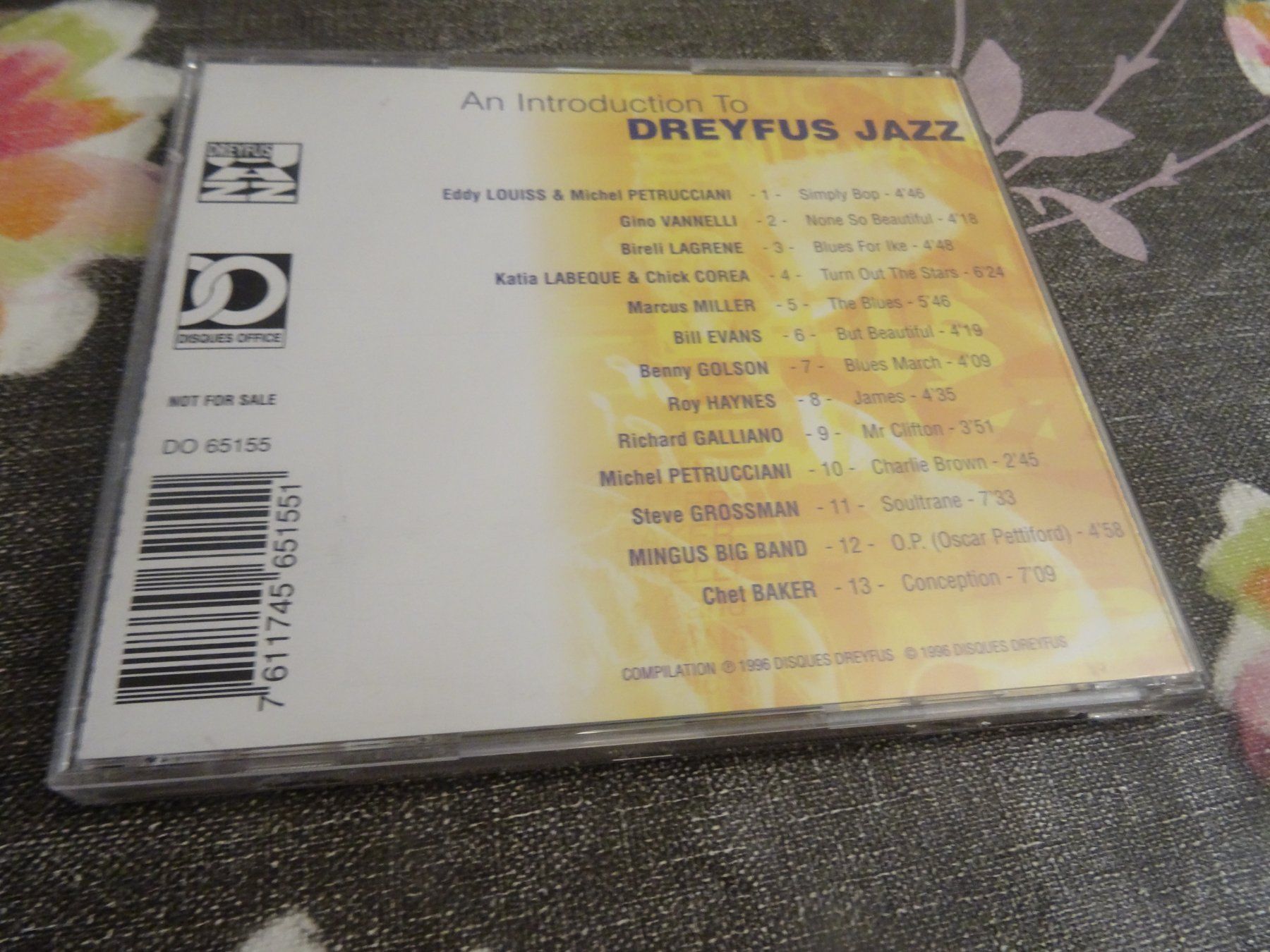 CD: An Introduction to Dreyfus Jazz CD – Usato da Olten venduto da Disc-Ausverkauf 1