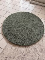 Runder Teppich grün Durchmesser ca. 150 cm guter Zustand