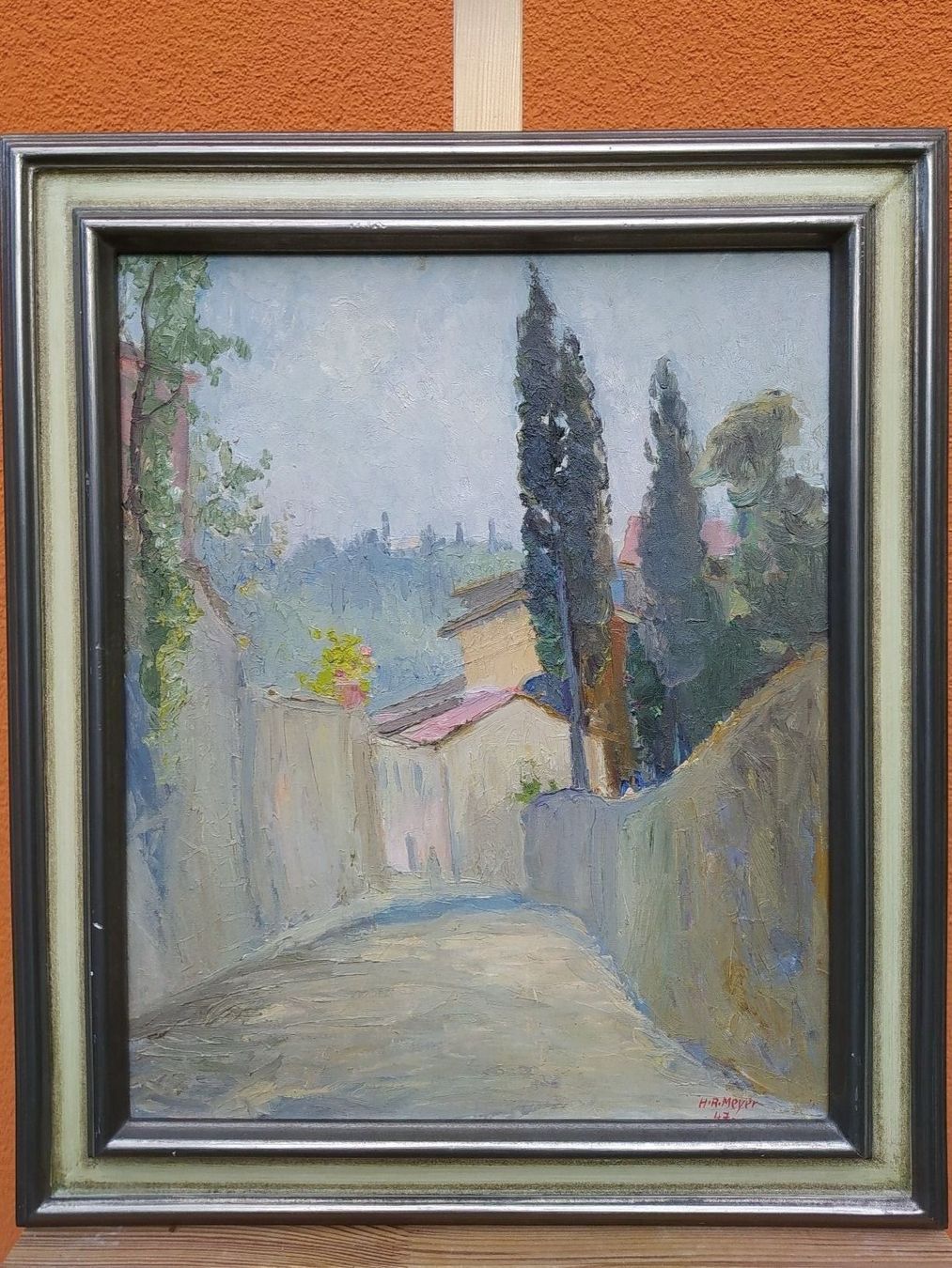 Gemälde: Hans Rudolph MEYER v. Zollikon 1913-2012 – Gebraucht aus Bretzwil von nefith