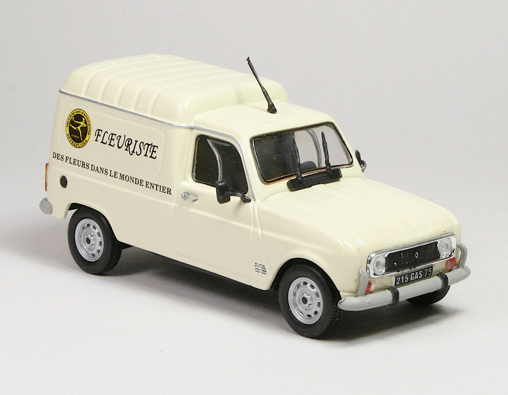 Renault Modellini d'auto: Altaya, Renault 4 F6 Interflora 1986 – Nuovo (secondo la descrizione) da Elsau venduto da Peekay8 2