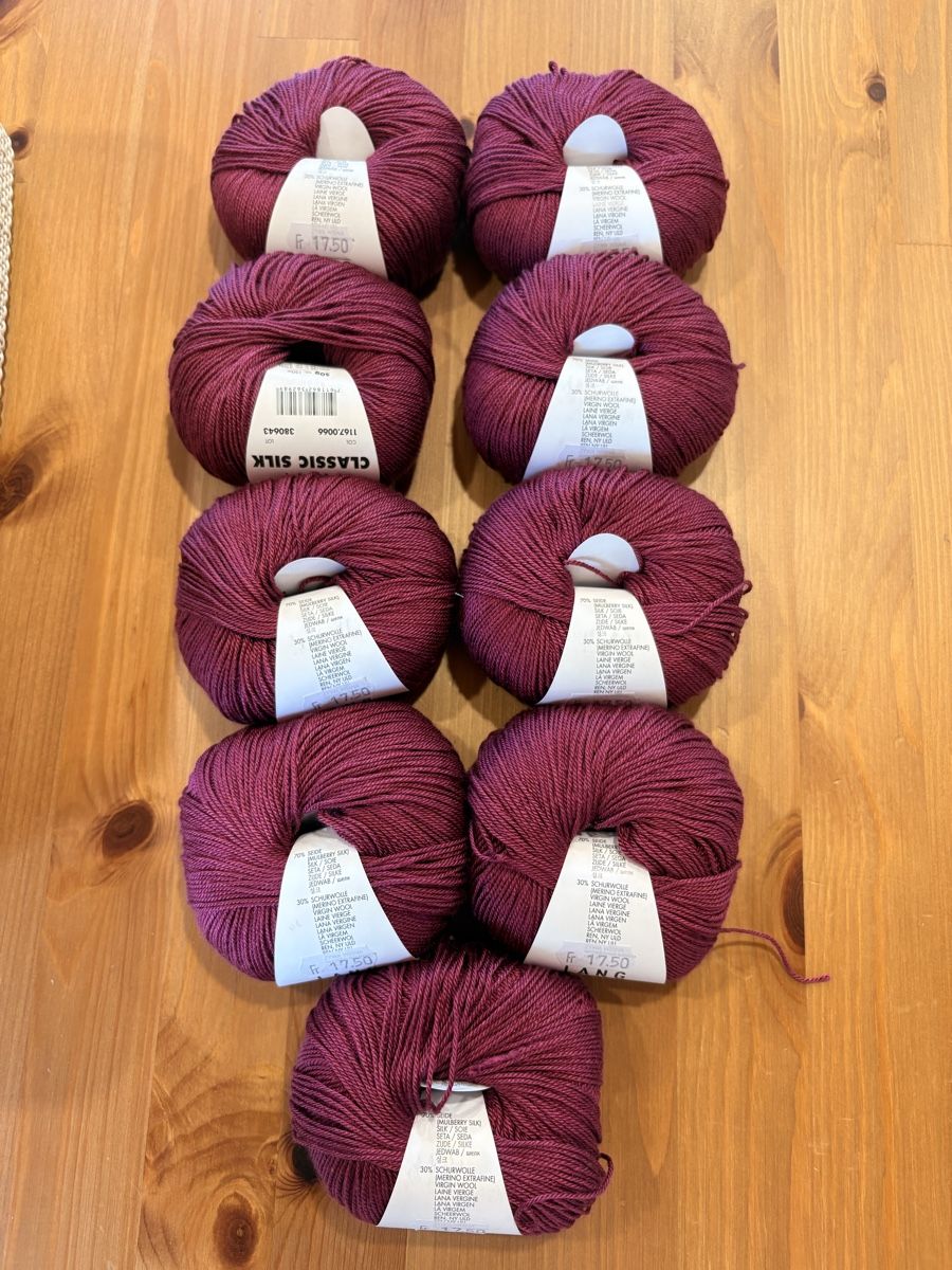 Cordicelle & Fili: Lang Classic Silk 9x fuchsia – Nuovo e nell'imballaggio originale da Bex venduto da eli_2kgy