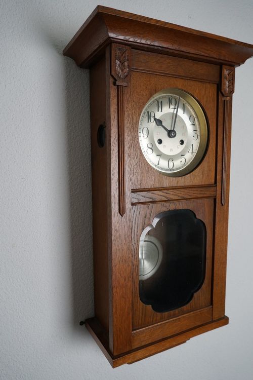 Wanduhr Regulator um 1900 mit Gong (Gebraucht) in Volketswil für