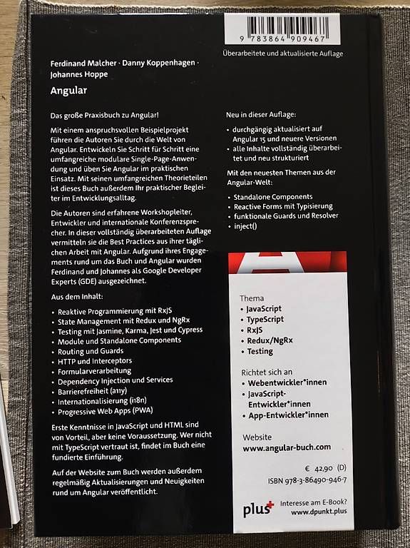 Libri: Angular 4. Auflage (Malcher, Koppenhagen, Hoppe) – Nuovo e nell'imballaggio originale da Lachen SZ venduto da Kamelfluesterer 1