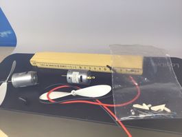 Elektromotoren mit Zubehör für Modellbau