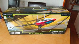 RC Helikopter Blade 450 3D RTF Modell gebraucht