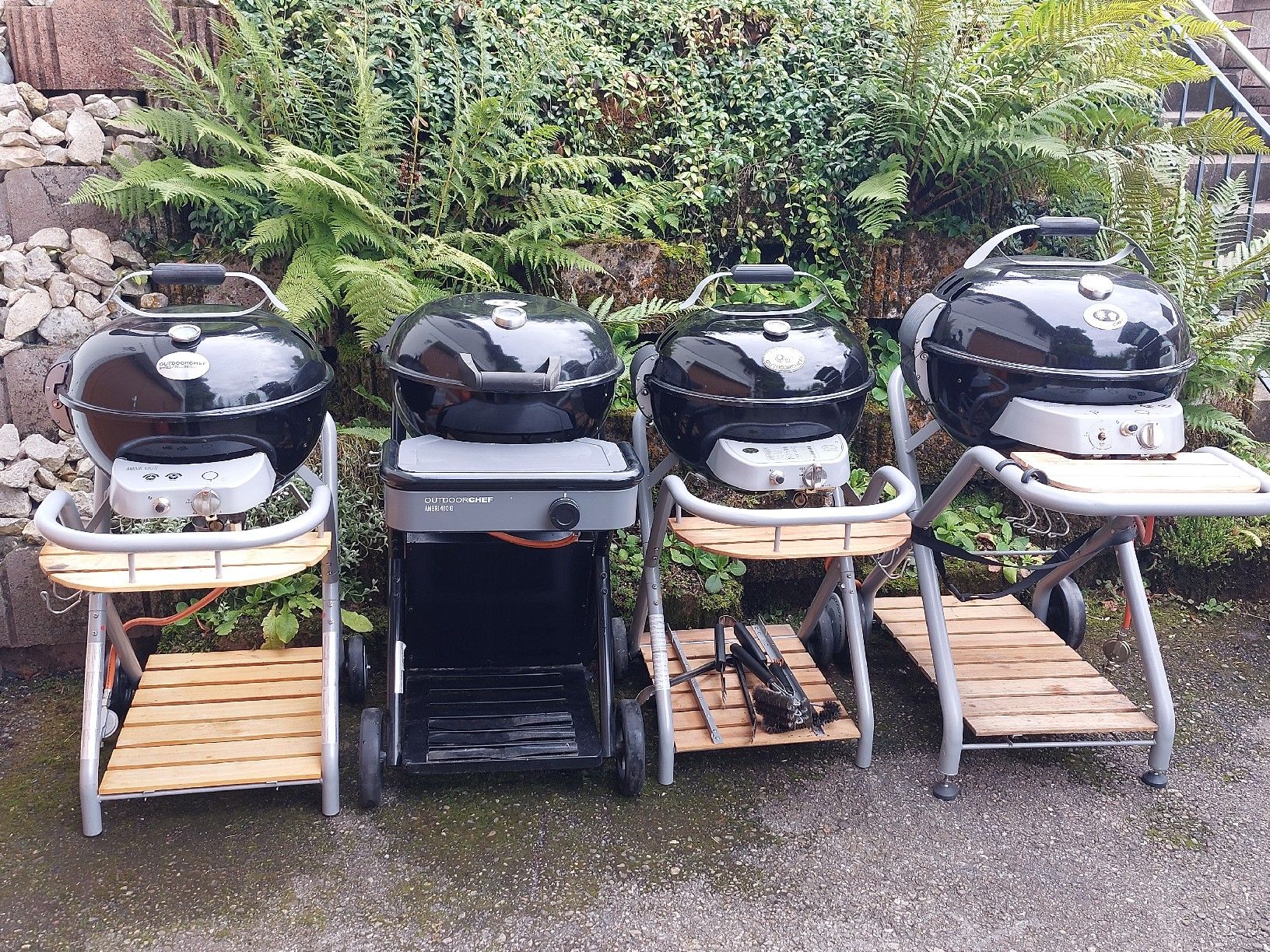 Outdoorchef Grills: Outdoorchef Gasgrill Kugelgrill gereinigt, sauber umgerüstet – Gebraucht aus Kriens von Allerhand5 2