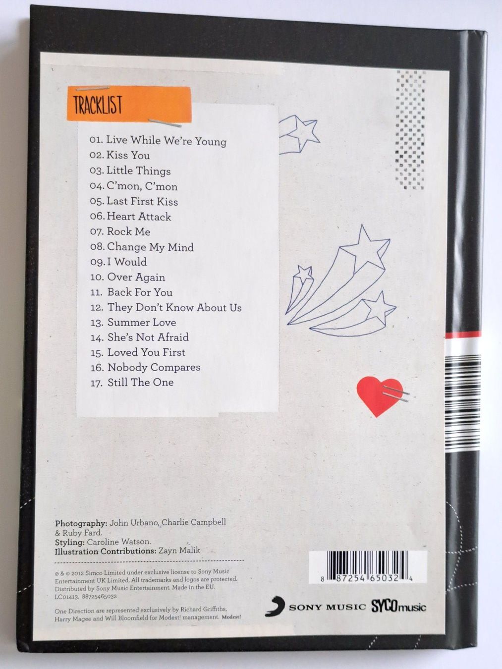 CDs: Cd One Direction - Take me home yearsbook Limited edition – Gebraucht aus Pully von bro_n52j 2