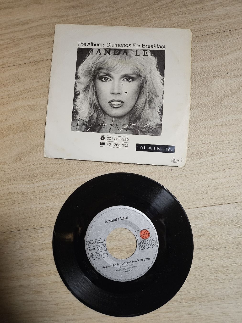 Schallplatten: Disque vinyle Amanda Lear - Années 80 – Gebraucht aus La Joux FR von car_ck96 1