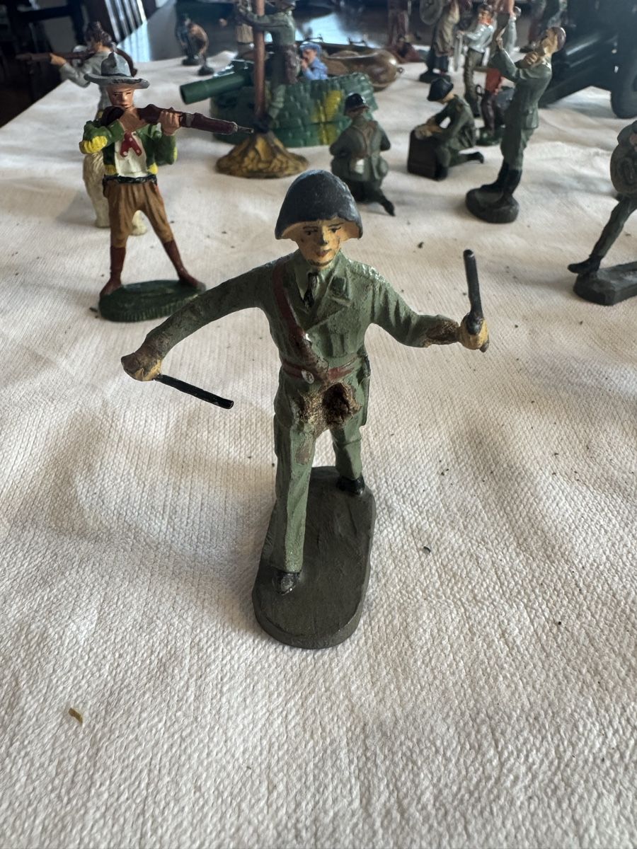 Statuette: Soldatini Elastolin Indiani & Cowboy vintage – Usato da Canobbio venduto da fil_6sgt 2