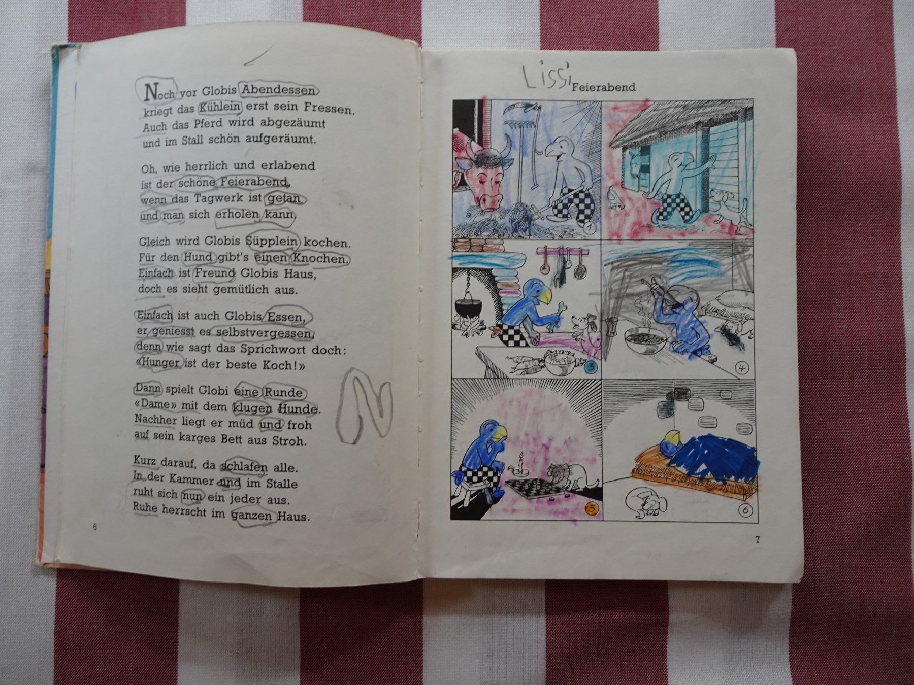 Fumetti: Wie Globi Ritter wurde - Leseexemplar / Malbuch - G504 – Usato da Küssnacht am Rigi venduto da Globi-Love 3