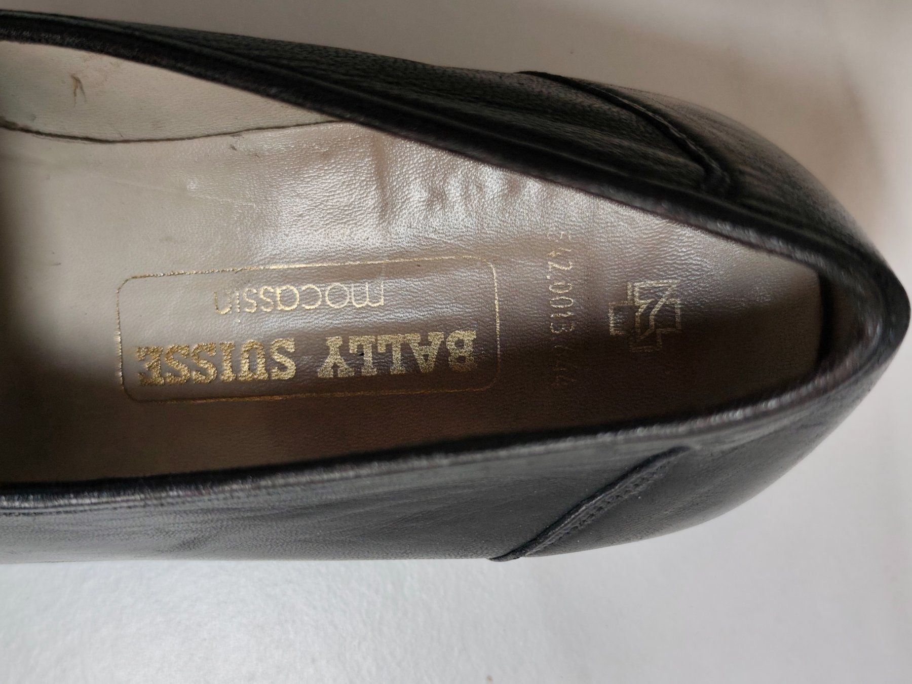 Bally Herrenschuhe: Bally Suisse Mocassins, Schwarz, Gr. 8.5 – Gebraucht aus Eschenbach LU von Orchi 1