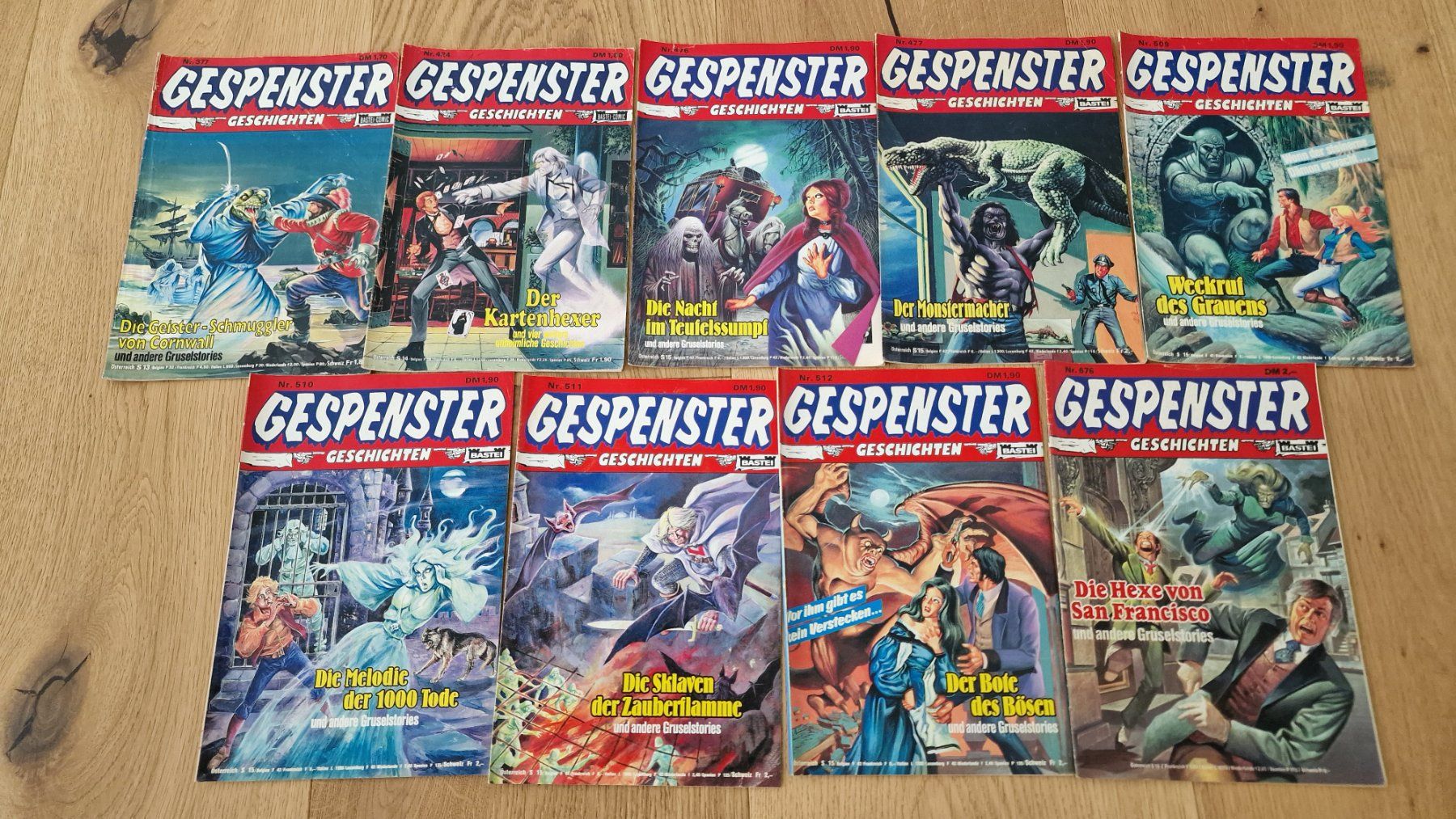 Fumetti: 9  Gespenster Geschichten Comics – Usato da Haag (Rheintal) venduto da tw01
