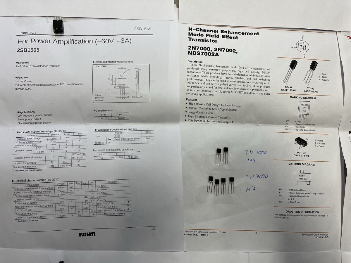 Elektronikbauteile: NPN PNP Transistoren Sortiment: 2N3906, S9013, SS8550 – Gebraucht aus Niederwil AG von VST92 4