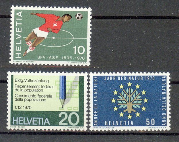 Tutti i francobolli: 1970, Sondermarken II ** – Usato da Willisau venduto da Vollstempel