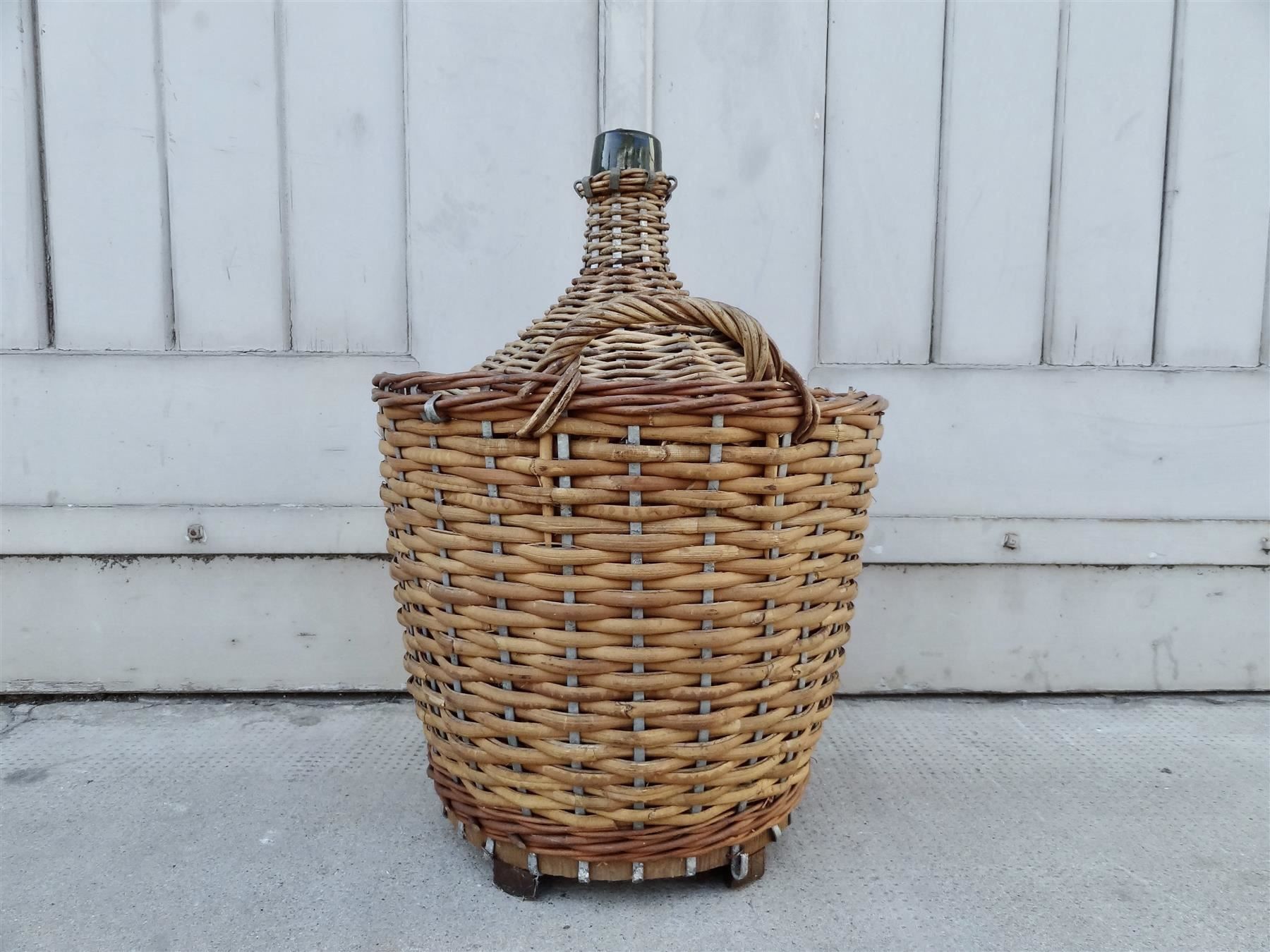 Bottiglie: alte Korbflasche geeicht 12 Liter 1958 – Usato da Kerzers venduto da Flaschenposten 8