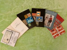 Div. tolle Bücher über Briefmarken