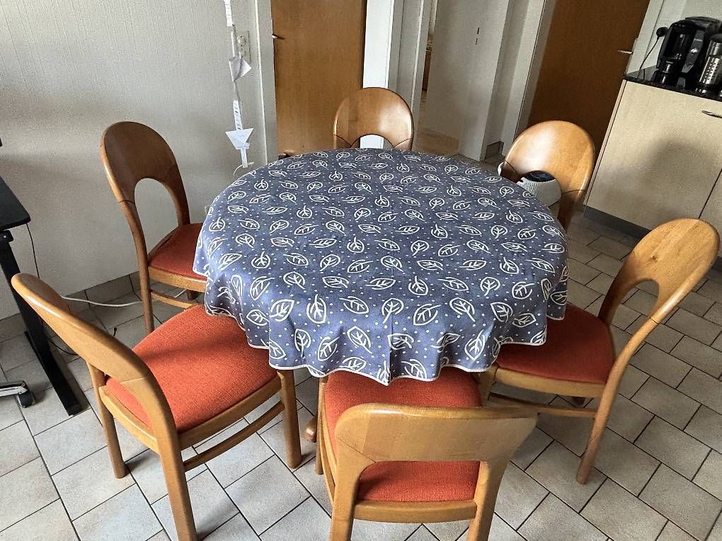Tables: Esszimmertisch mit 8 Stühlen  – D'occasion à Appenzell par mfeldhaus