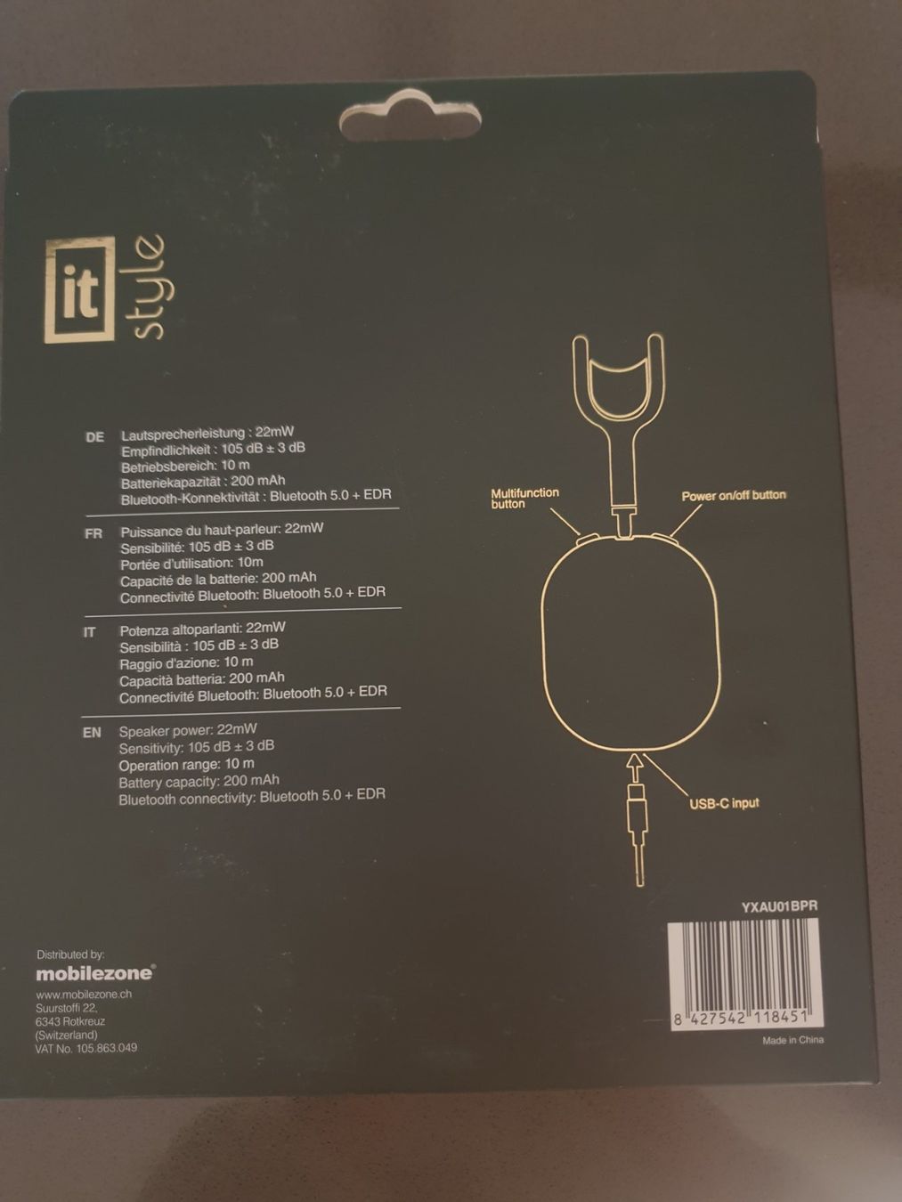 Kopfhörer: Kopfhörer – Neu und originalverpackt aus St.Gallen von EL03 1