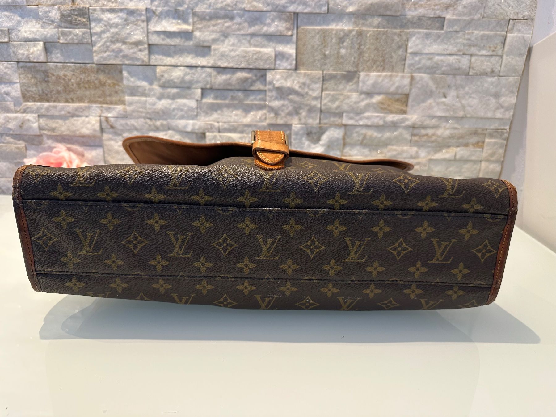 Louis Vuitton Valigie & Borse: Louis Vuitton Aktentasche Canvas - Nr. 677 – Nuovo (secondo la descrizione) da Hittnau venduto da LuxAndMore 4