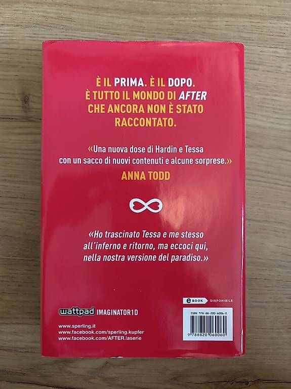Libri: Before  After Forever | Anna Todd – Usato da Stabio venduto da des_z2st 1