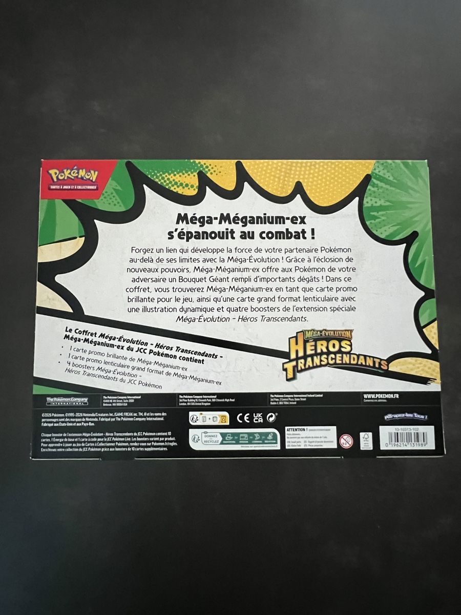 Pokémon Carte collezionabili: Bundle coffrets Héros Transcendants ME2.5 - Pokémon FR – Nuovo e nell'imballaggio originale da Buix venduto da ant_sfb9 2