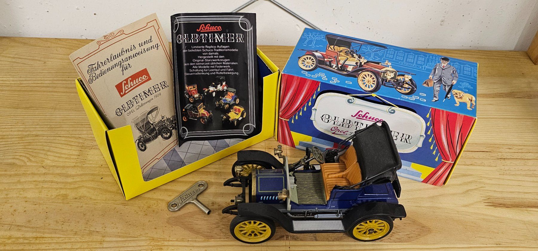 Schuco Modellautos: Schuco 1228 Oldtimer Opel Doktor-Wagen 1909 – Gebraucht aus Rüti GL von 4oops