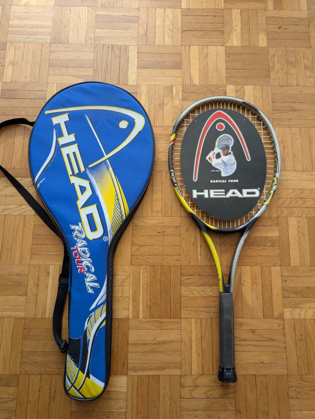 Head Racchette: Head Radical Tour OS "Candy Cane" mit Karton - UNBESPIELT – Nuovo (secondo la descrizione) da Volketswil venduto da AncaSc
