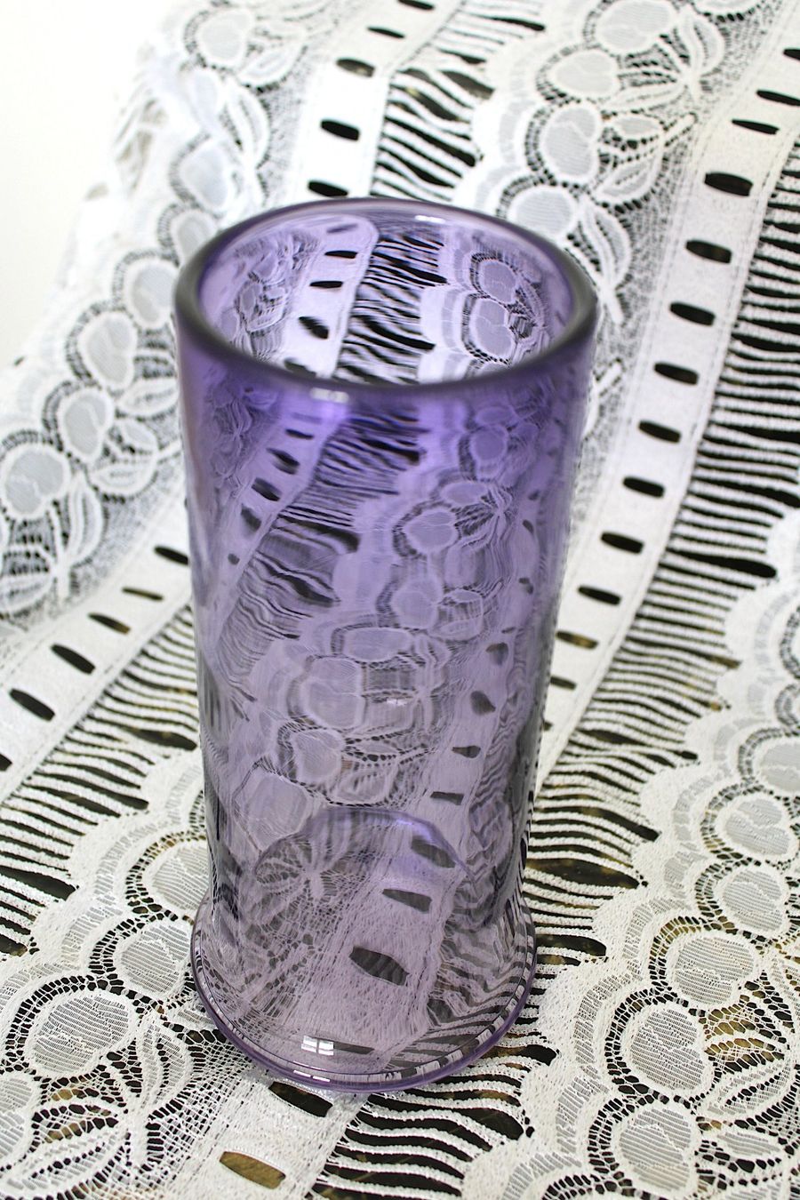 Vasi & Recipienti: Lila Farbige Vase, – Usato da Locarno venduto da fripui 3