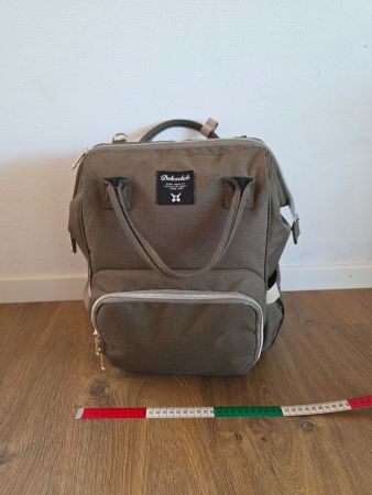 Wickelrucksack, Wickeltasche Rucksack olivgrün (Zustand gut)