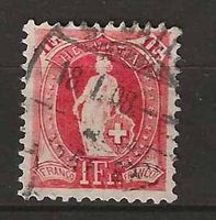 CH099a - Helvetia debout 99a obl.