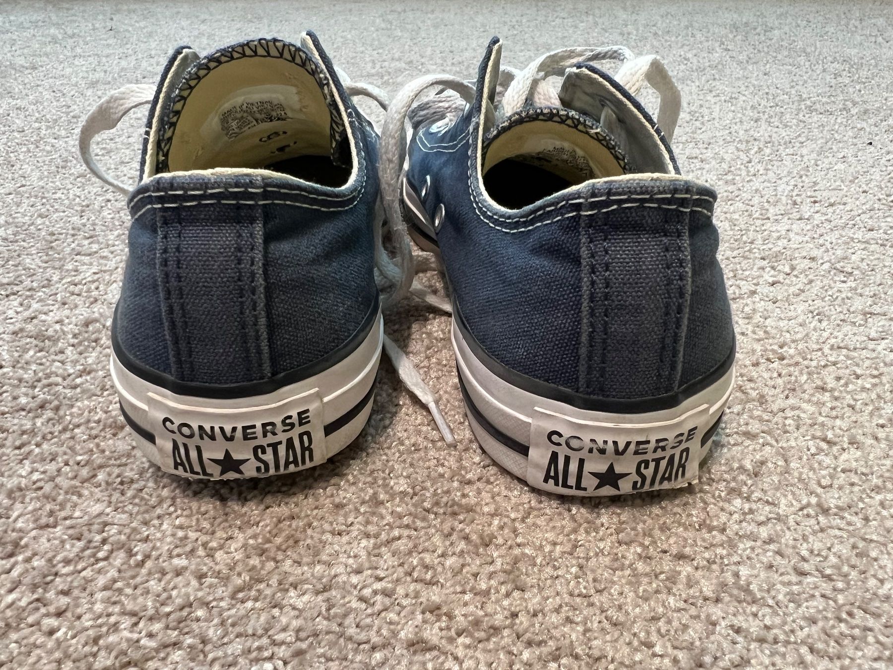 Converse Herrenschuhe: Converse Freizeitschuh dunkelblau Grösse 36 – Gebraucht aus Frauenfeld von Kasperli12 3