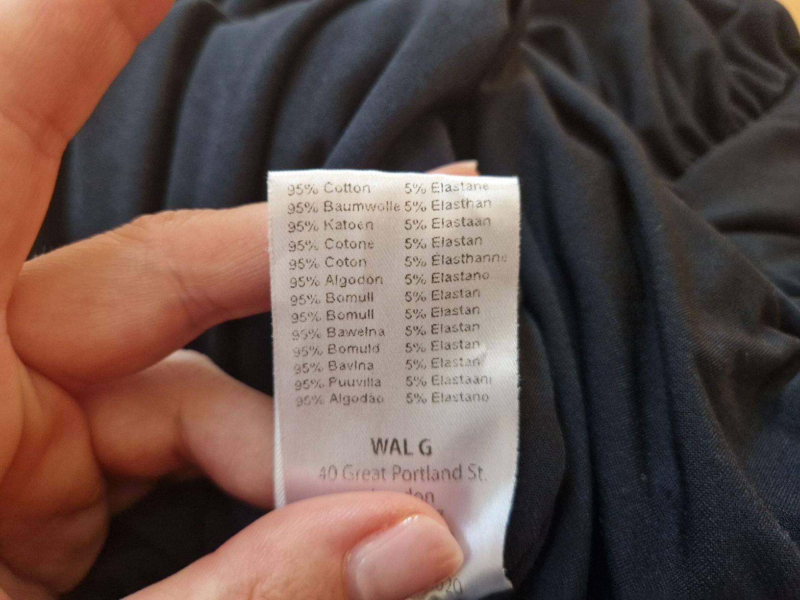 Wal G. Kleider: Blaues Jerseykleid WAL G., 34/XS – Neu (gemäss Beschreibung) aus Frasnacht von MiraBelle79 6