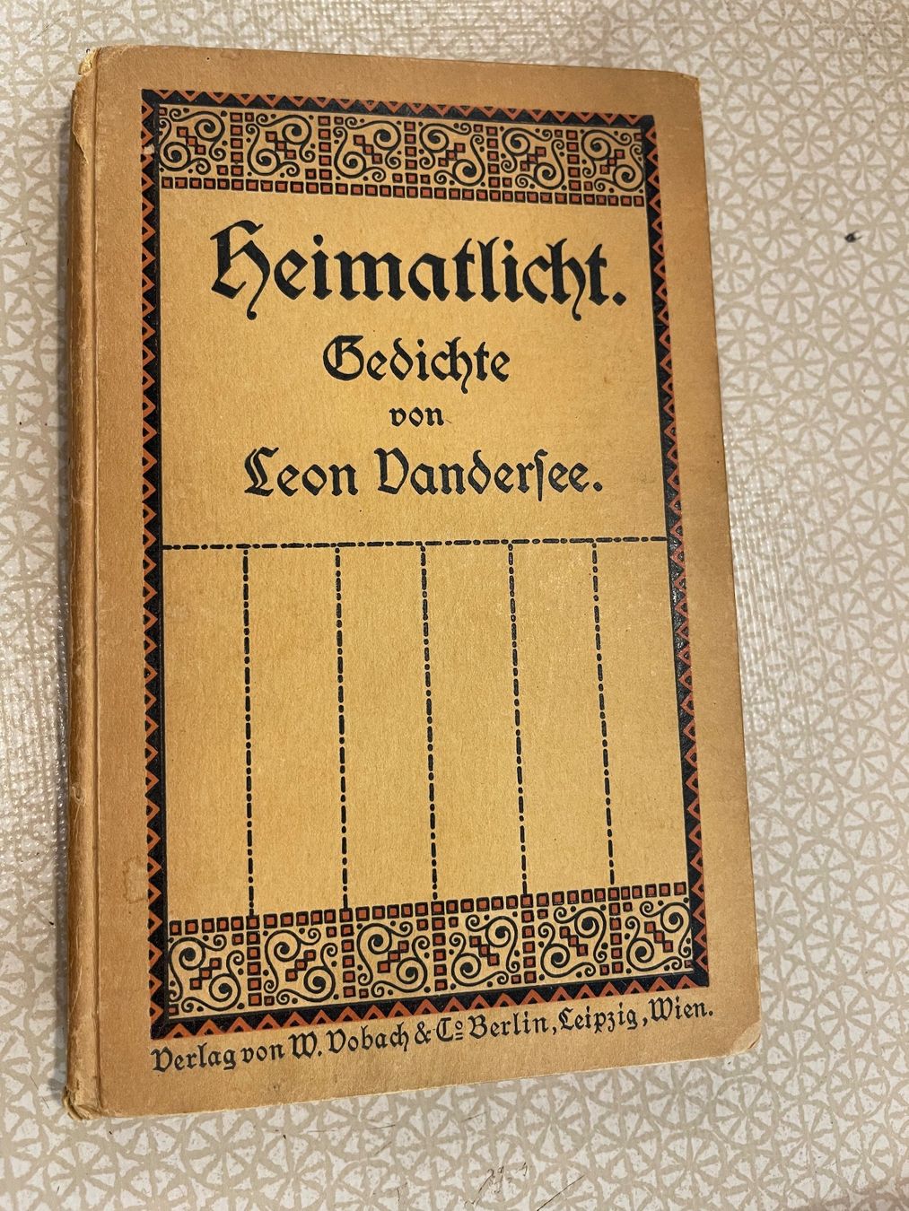 Livres: Buch - Heimatlicht. Gedichte von Leon Danderfee – D'occasion à Urnäsch par pas_5r9c