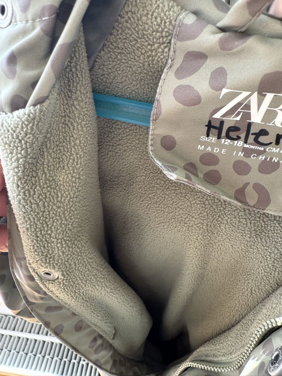 Zara Completi: Zara kids rain overall size 86 leopard print – Usato da Umiken venduto da RachelStenders 7